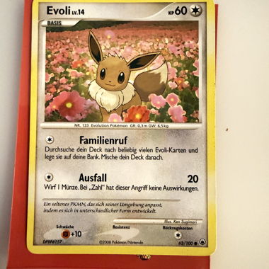 Carte Pokémon Eevee
