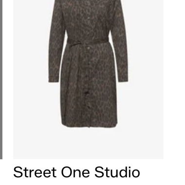 Leopard Print Denim Dress