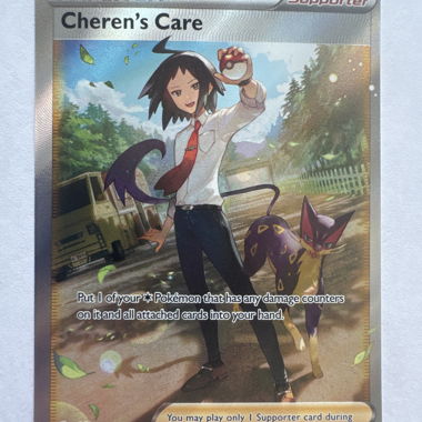 Carta Pokemon di Cheren's Care