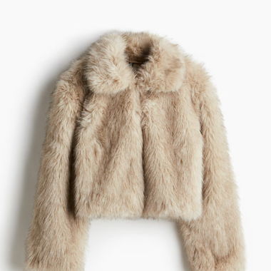 Faux fur jacket 