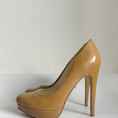 Beige High Heels