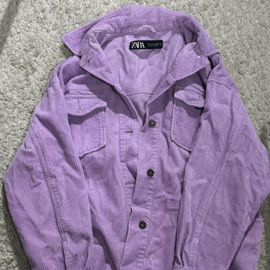 purple jacket
