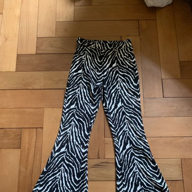 Flared Leggings Zebra