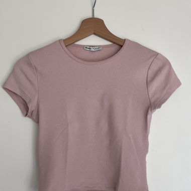 T-shirt Rose Bershka