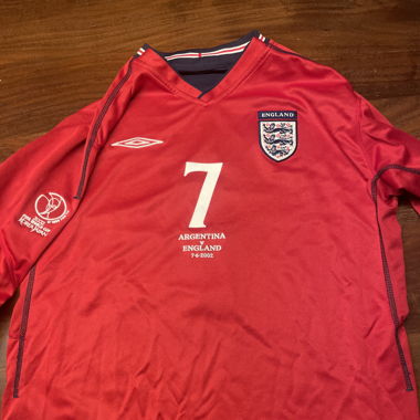 Orginals Beckham Trikot 2002 Langarm