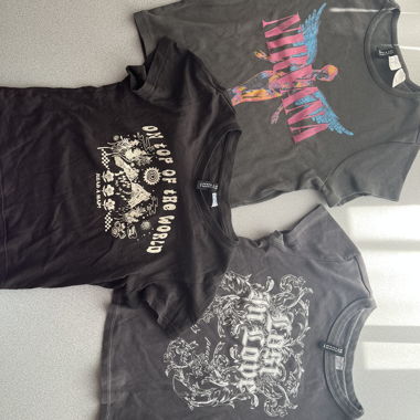 Lot de 3 t-shirts Baby Tee
