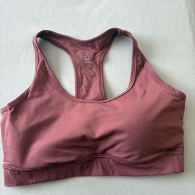 Reggiseno sportivo color mauve