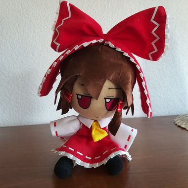 Touhou Project Reimu Hakurei Fumo Anime Plüschpuppe