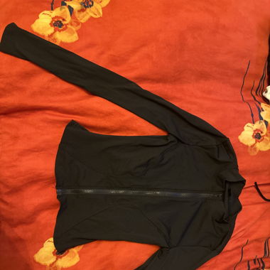 Schwarze Dünne Sportjacke