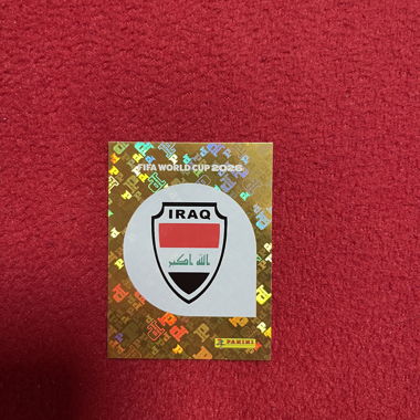 Carte de stickers FIFA World Cup 2026 Irak Panini