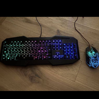 Tastiera e mouse gaming CXT