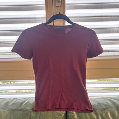 Brandy Melville Bordeaux T-shirt