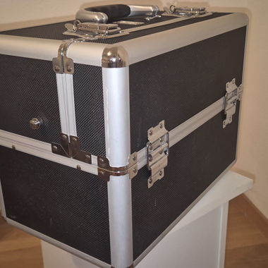 Black Peggy Sage Cosmetic Case
