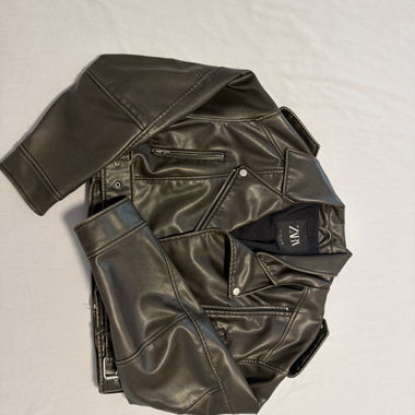 Zara Faux Leather Jacket
