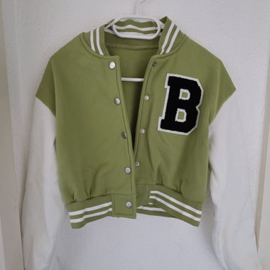 Giacca varsity verde