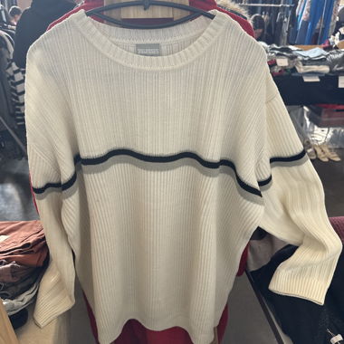 White Knitted Sweater 3SUISSES