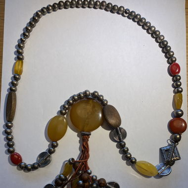 Collana statement di perle