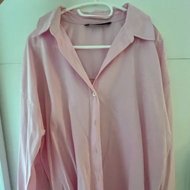 Pinkes Zara Hemd