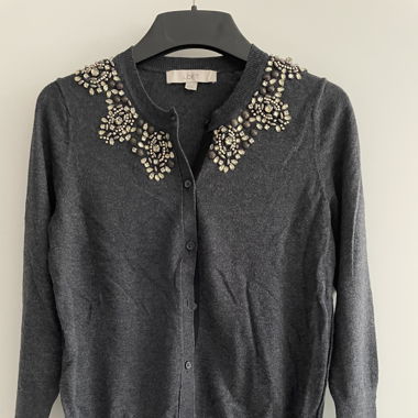 Cardigan strass