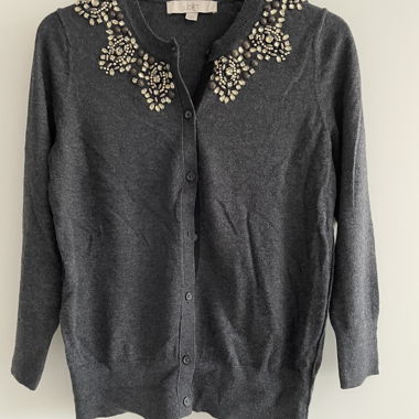 Cardigan strass