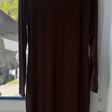 Long brown dress SHEIN