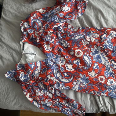 robe fleurie zara 