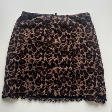 Cheetah skirt