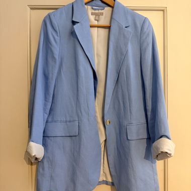 Blazer azzurro chiaro
