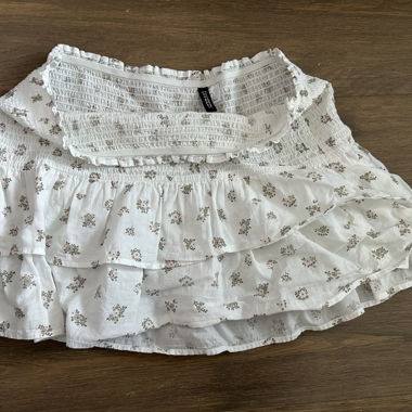 White Floral Top