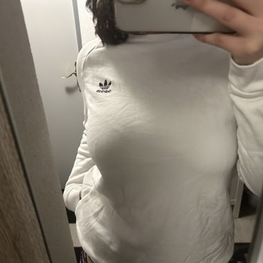 Sweatshirt blanc Adidas