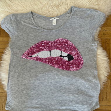T-Shirt Pailletten