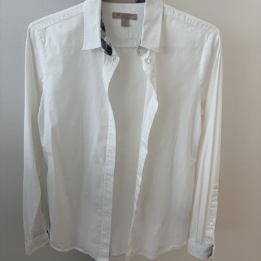 Burberry weisses Hemd