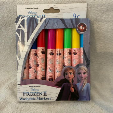 Pennarelli lavabili Frozen II, set da 8