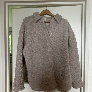 Veste en tissu Teddy