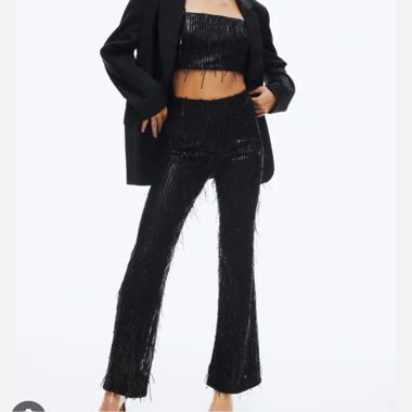 H&M pailliertes Set