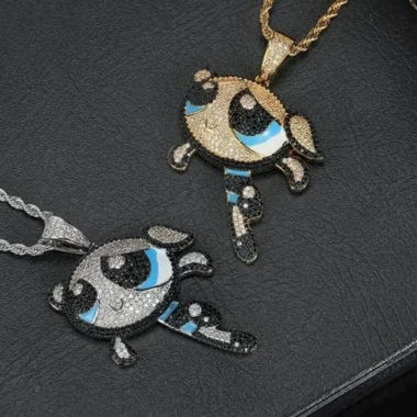 Anhänger-Kette mit Panda Cartoon
