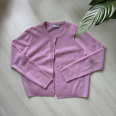 Zara rosa Strickjacke