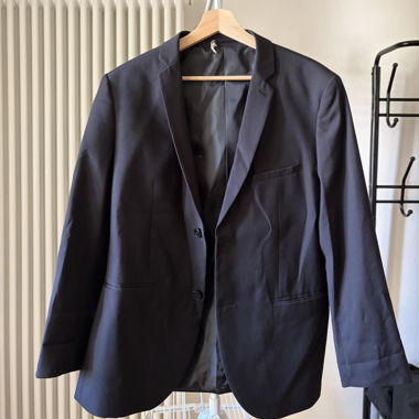 Blazer / gilet homme noir WE, taille 50