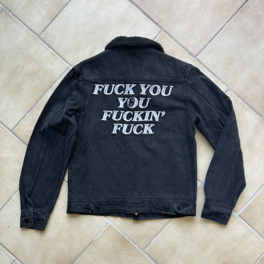 RIPNDIP Giacca in denim/jeans nera