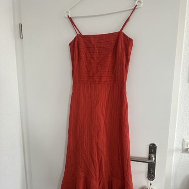 Orange-Rotes Kleid (S)