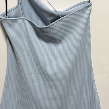 Hellblaues Träger Kleid