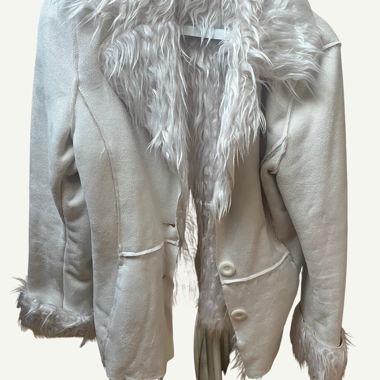 Manteau d'hiver blanc