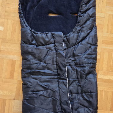 Schwarze Kinderwagen-Abdeckung Bisal