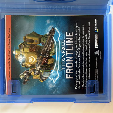 PS4 TITANFALL 2