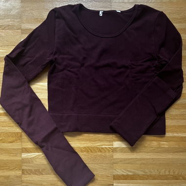 Basic Cropped Long Sleeve