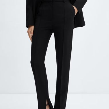 Pantaloni eleganti neri MNG