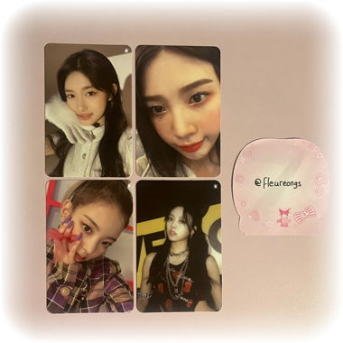 misc girlgroups album photocards