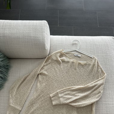Pull léger crème T.M-L
