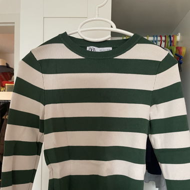 Striped zara top 