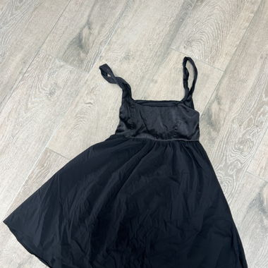 Robe de soirée bimatière